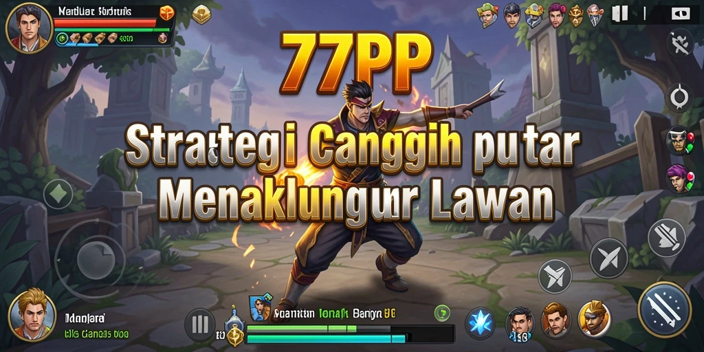 Tampilan gameplay strategi 77RP yang menegangkan dan penuh tantangan.