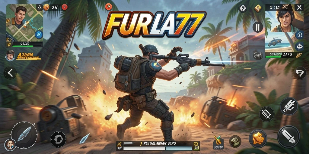 Tampilan seru gameplay FURLA77 yang menegangkan dan penuh aksi.