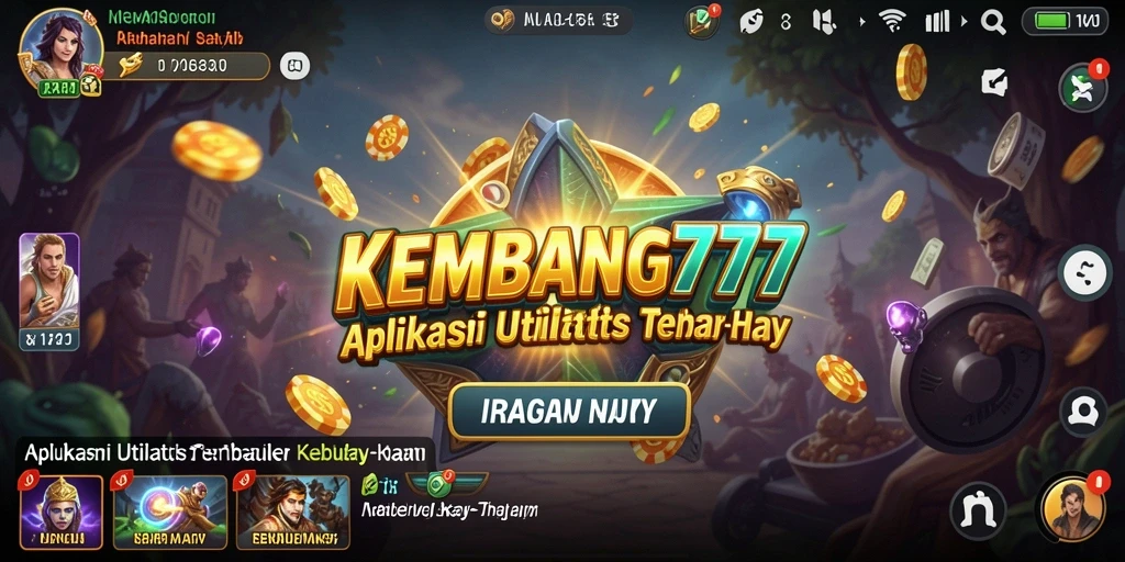 Tampilan antarmuka KEMBANG777 yang modern dan intuitif.