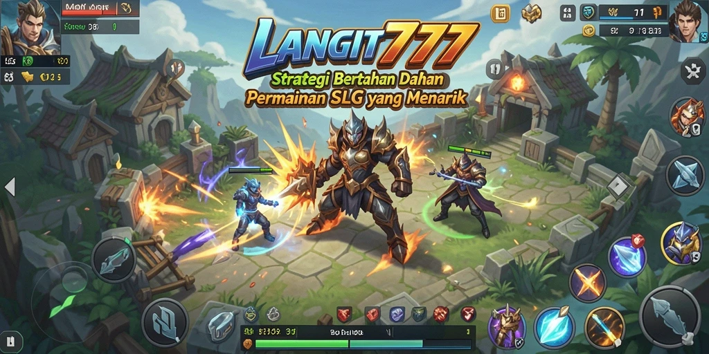Gambaran gameplay LANGIT777 yang menarik dan strategis.