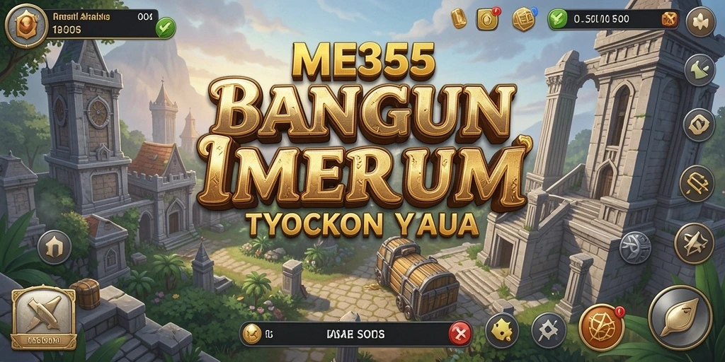 Screenshot gameplay ME355 yang menunjukkan keseruan mengelola bisnis Tycoon.