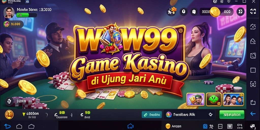 Tampilan gameplay WOW99 yang menegangkan dan interaktif.